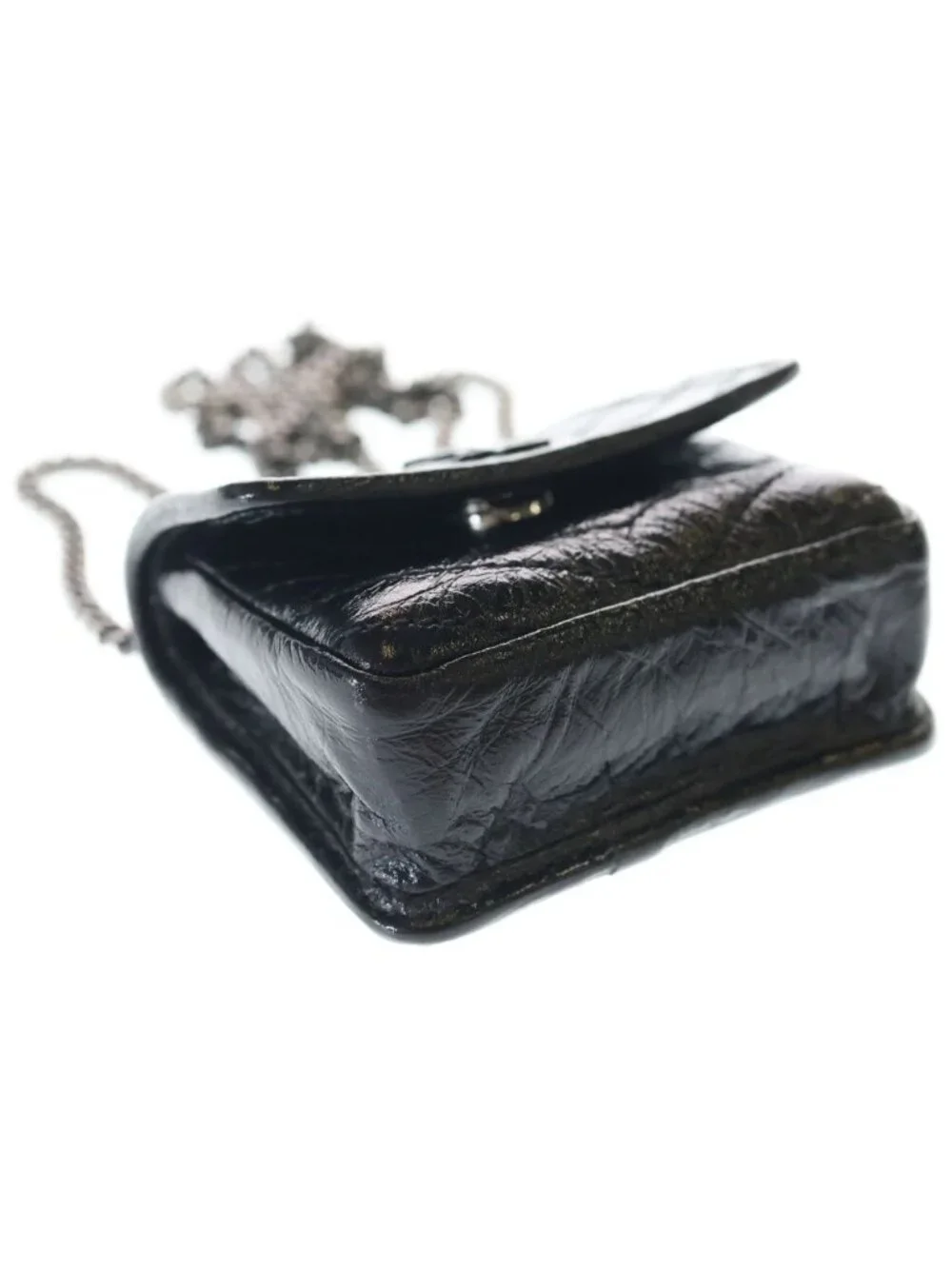 Saint Laurent Paris Niki Chain Case Cassandra Mini Pouch Black